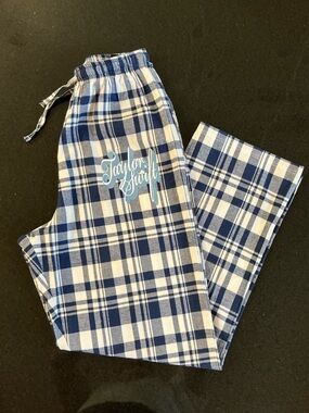 Taylor Swift Fearless Plaid Flannel PJ Bottoms